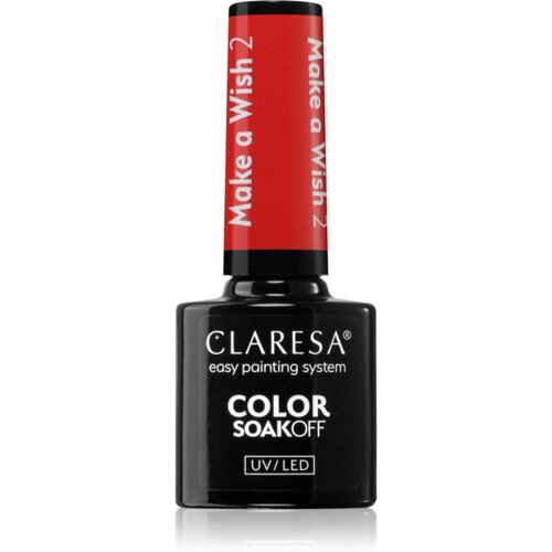 Claresa SoakOff UV/LED Color Make a Wish gel lak za nohte odtenek 2 5 g Cene
