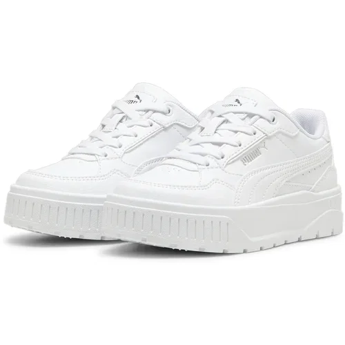 Puma Patike za djevojčice Carmen II IDOL PS, 398877-01, Bijele