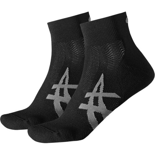 Asics muške čarape cushioning crne Slike