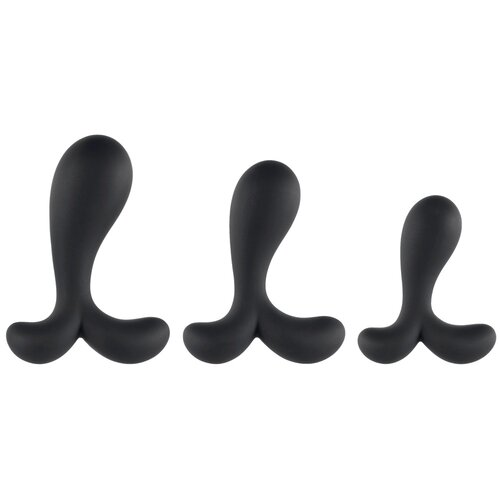 Anos Butt Plug Training Set Black Slike