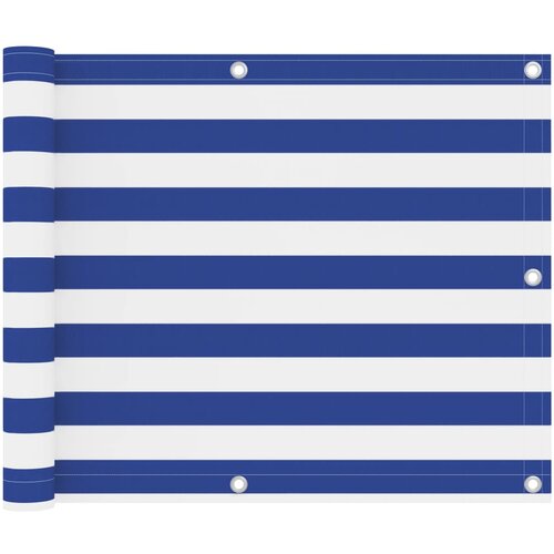  zastor bijelo-plavi 75 x 400 cm od tkanine Oxford Slike