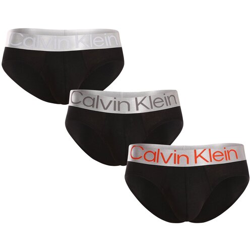 Calvin Klein 3PACK men's briefs black Slike