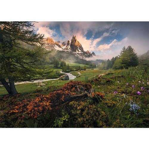 Ravensburger puzzle (slagalice) - Dolina Valley, Francuski Alpi Slike