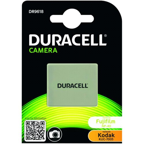 Duracell Li-Ion Akku 700 mAh for Fujifilm NP-40 Slike