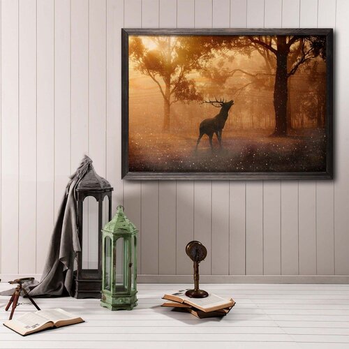 Wallity dekorativna uramljena slika dream forest Slike