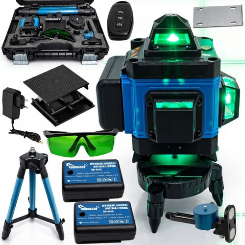 ONDRAGON 4D križni laser 360&amp;deg; z zelenim žarkom Slike