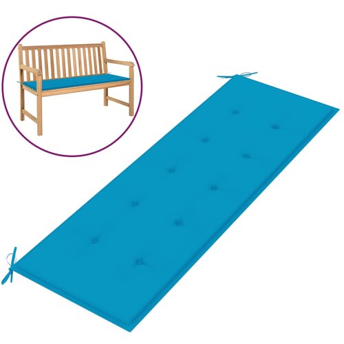 vidaXL jastuk za vrtnu klupu plavi 150x50x3 cm Cijene