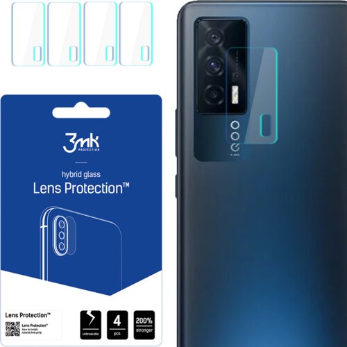 3mk VIVO IQOO NEO 5 5G - ZA&amp;Scaron;ČITA LEČ KALJENO STEKLO ZA TELEFON, (22000410) Slike