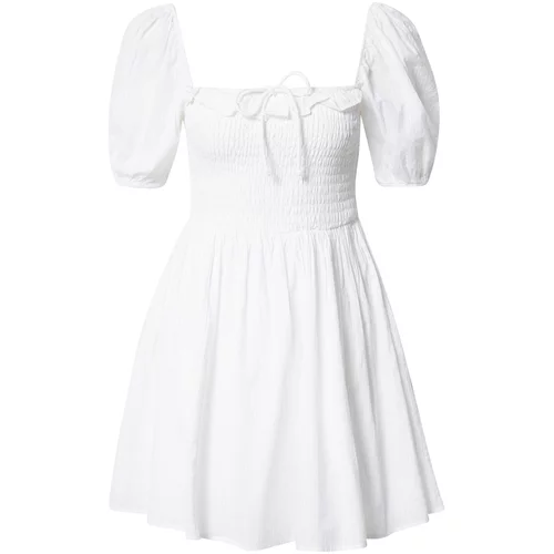 Abercrombie & Fitch Ljetna haljina bijela