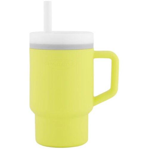 Infantino silikonska čaša 3m+,266ml Citrus Cene