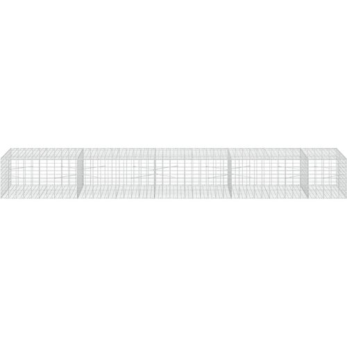  Gabion s žicom debljine 3 5 mm i mrežom 5x10 cm 450x100x50 cm - 100 cm 50 cm 450 cm Slike