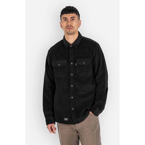 Reell Dual Cord Srajca deep black Cene