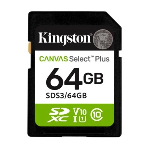 Kingston Micro SD Card 64B SDS3/64GB class 10 100MBs Cene