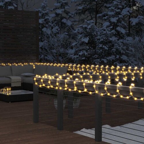  Svjetlosna traka sa 1200 LED žarulja topla bijela 50 m PVC Cene