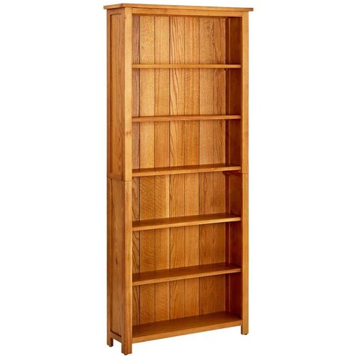  Biblioteka od masivne hrastovine sa 6 polica 80 x 22,5 x 180 cm Cene