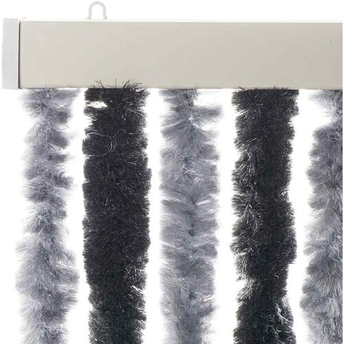  Zastor protiv muha siva i crna 56 x 200 cm od &amp;scaron;enila Slike