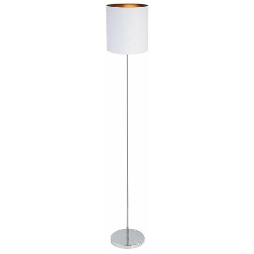 Rabalux monica podna lampa E27 1x60W, bela/zlatno/hrom moderna rasveta Slike