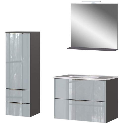 Germania Sivi kupaonski set Crandon 7819 - Cijene