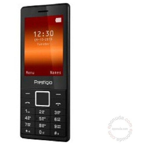 Prestigio PFP 1280 duo crni mobilni telefon Slike