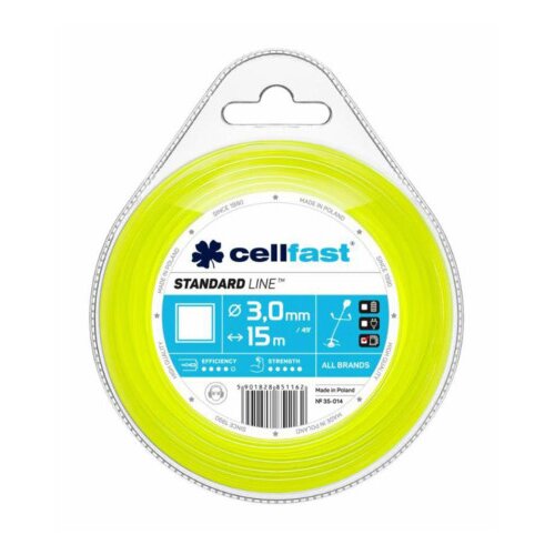 Cellfast Silk za trimer 3mmx15m kvadratni 35-014 Cijene