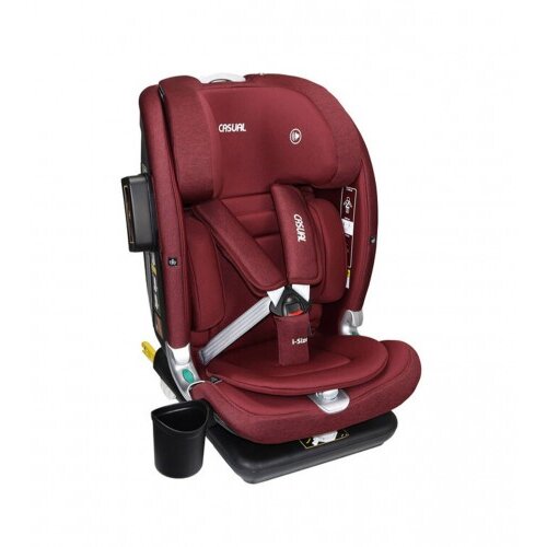 Vatan Autosjedalica 76-150cm 9-36kg bordo ISOFIX GOLDFIX VTN35 Slike