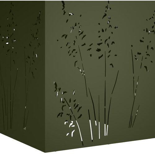  Vrtna saksija 2 kom. Maslinastozelena 50 x 50 x 75 cm Slike