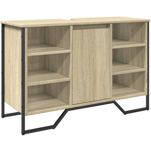 vidaXL Ormarić za umivaonik boja hrasta sonome 91 x 35 x 60 cm drveni Cijene