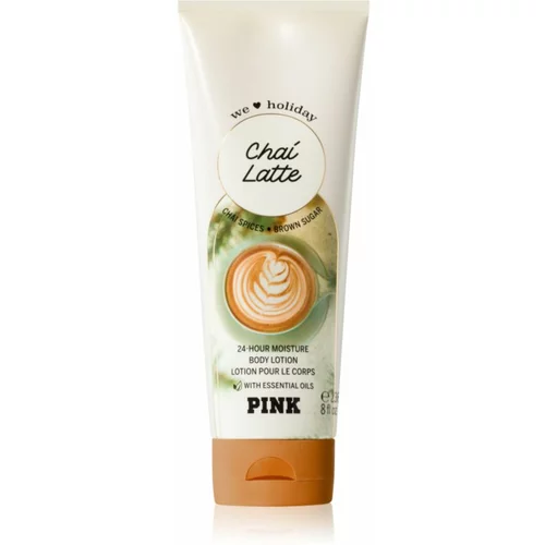 Victoria's Secret PINK Chai Latte losjon za telo za ženske 236 ml