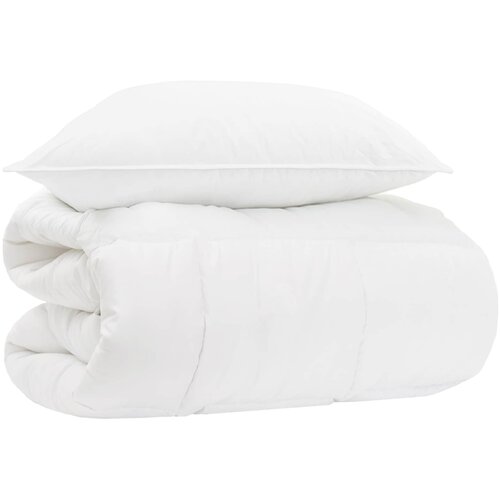 vidaXL Komplet odej z blazino 2 pcs Bela Bambus, (5000295147) Cene