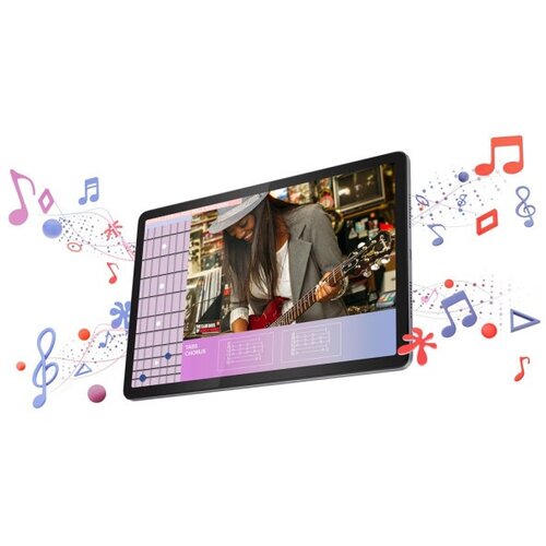 Lenovo Tab M11 (TB330FU) Tablet (Luna Grey, Metal, Folio Case, Pen), 11" WUXGA (1920x1200) IPS 400n, Helio G88 8-Core 2.0GHz, 4GB, 128GB, GPS, WiFi-AC, BT5.1, USB-C, 4xSpk Dolby Atmos, Cam 8.0MP/8.0MP, mSD (1T max), 7040mAh, IP52, Android 13+ ZADA0046RS Cene
