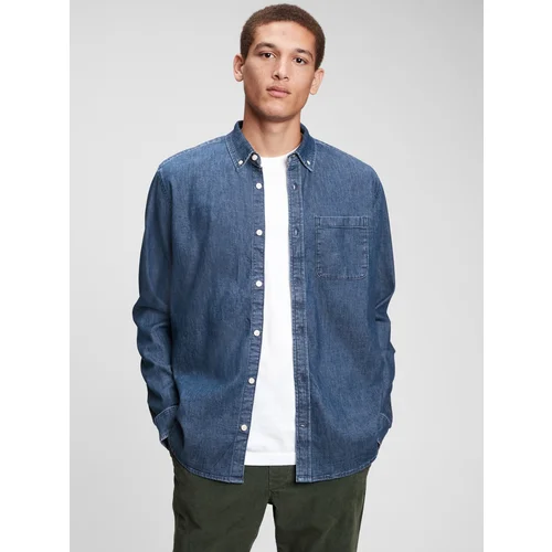 GAP Denim Shirt with Pocket - Men