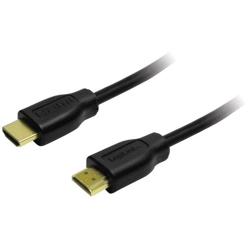 Logilink HDMI Priključni kabel [1x Mu&amp;scaron;ki konektor HDMI - 1x Mu&amp;scaron;ki konektor HDMI] 7.5 m Crna Slike