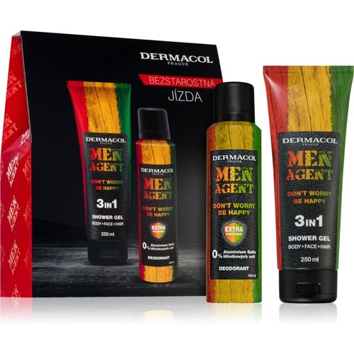 Dermacol Men Agent Don´t Worry Be Happy poklon set (za tijelo) za muškarce Cijene