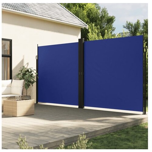 vidaXL Bočna tenda na uvlačenje plava 200x600 cm Cijene