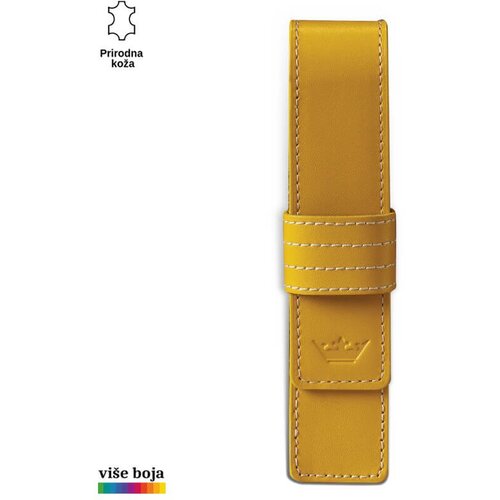 PRINC LEATHER Futrola za jednu olovku &Scaron;tep, Žuta Cene
