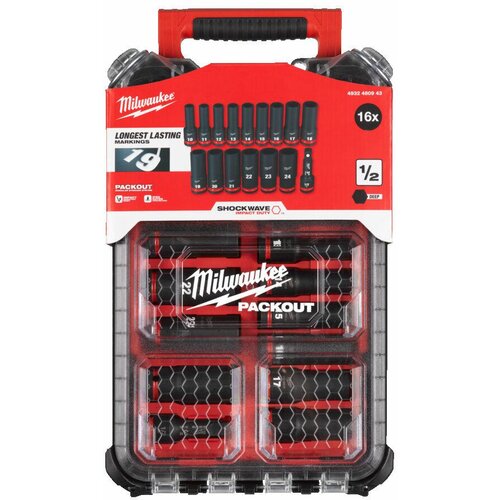 Milwaukee Dolgi korak 1/2 "16pcs paket, (22131490) Cene