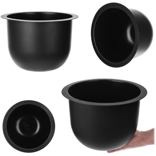 KADAX Loft okrogel vložek za cvetlični lonec za gredice, črne barve 29 cm, (5000353320) Cene