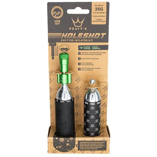 Peaty's holeshot CO2 pumpa 25g zelena Cijene
