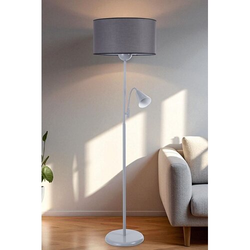 Opviq podna lampa Devin, siva Cene