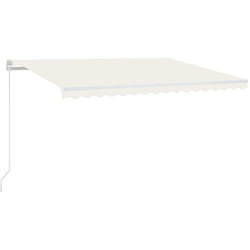 Maison Chic Ročno zložljiva tenda - Senčniki 400x350 cm krem, (22041180) Slike