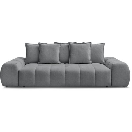 Bobochic Paris Tamno siva sofa od šenila 278 cm Everest – Cene