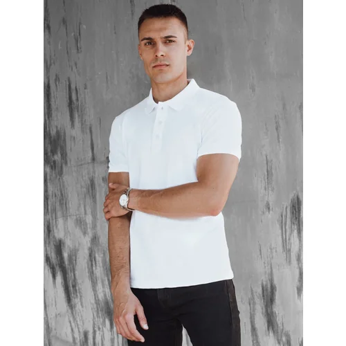 DStreet Men's White Polo Shirt