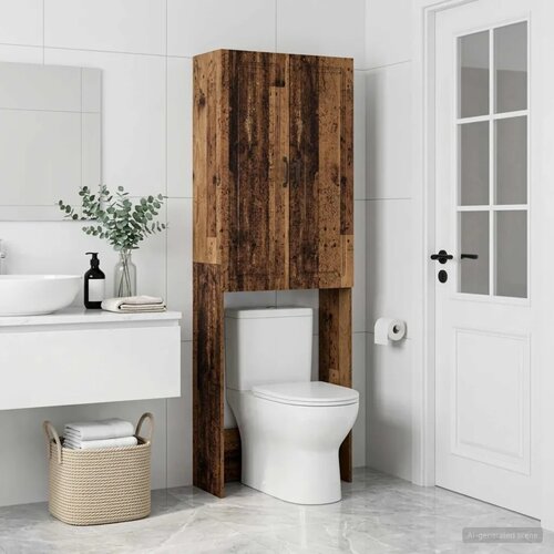  Kabinetska WC UTRECHT Staro drvo 66 x 25 5 x 190 cm - Staro drvo Cijene