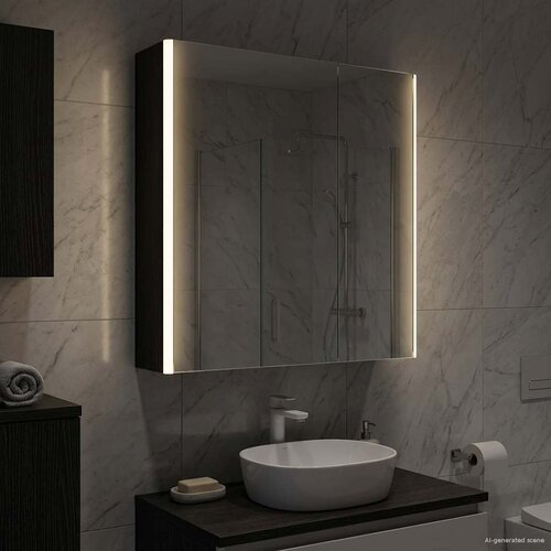  Kupaonski ormar s ogledalom Crni hrast 63,5 x 15,5 x 70 cm Cijene