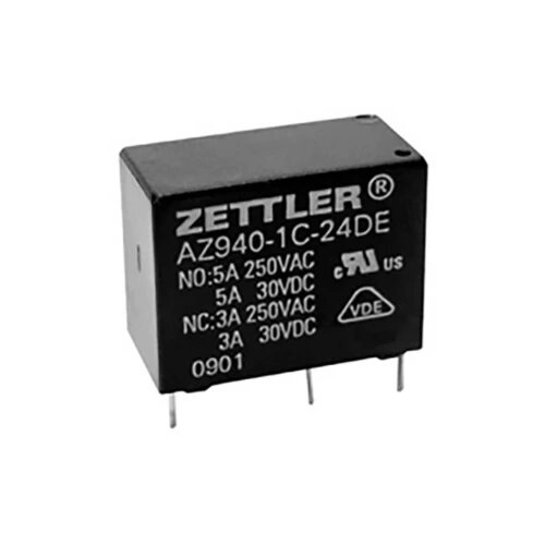 Zettler Electronics AZ940-1AB-24DS relej za tiskane pločice 24 V/DC 10 A 1 zatvarač 1 St. Cijene