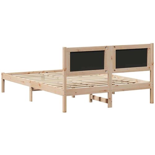  Okvir za krevet s uzglavljem Svijetlo siva 150 x 200 cm Slike