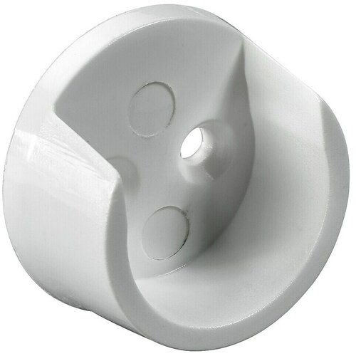 Hettich Nosilec za držalo za obe&scaron;anje oblačil (Premer: 25 mm, Plastika, 2 kos, Barva: Bela) Cene