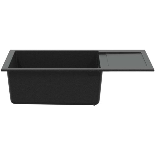  Umivalnica Črna 780 x 500 mm 80% Kvarc in 20% Smola - - črna - 18.45 - 780 x 500 mm - 2025-vidaXL-Uvoz_2 Slike