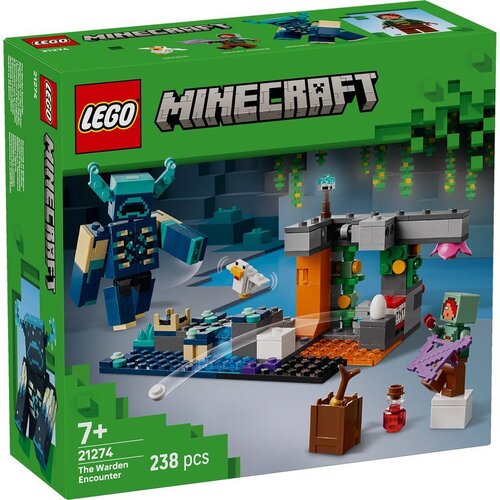 Lego Minecraft The Warden Encounter 21274 Cene