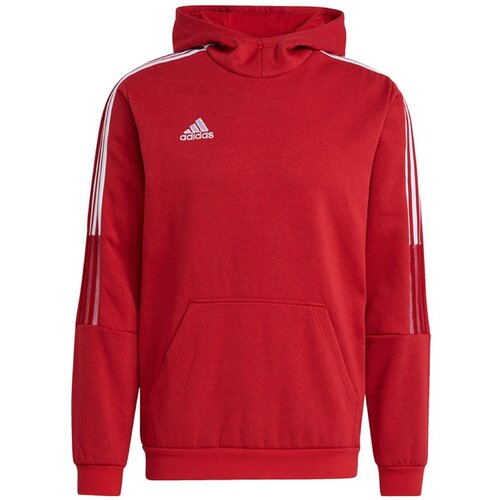 Adidas &Scaron;portne jope in jakne Tiro 21 Sweat Hoody Rdeča Cene